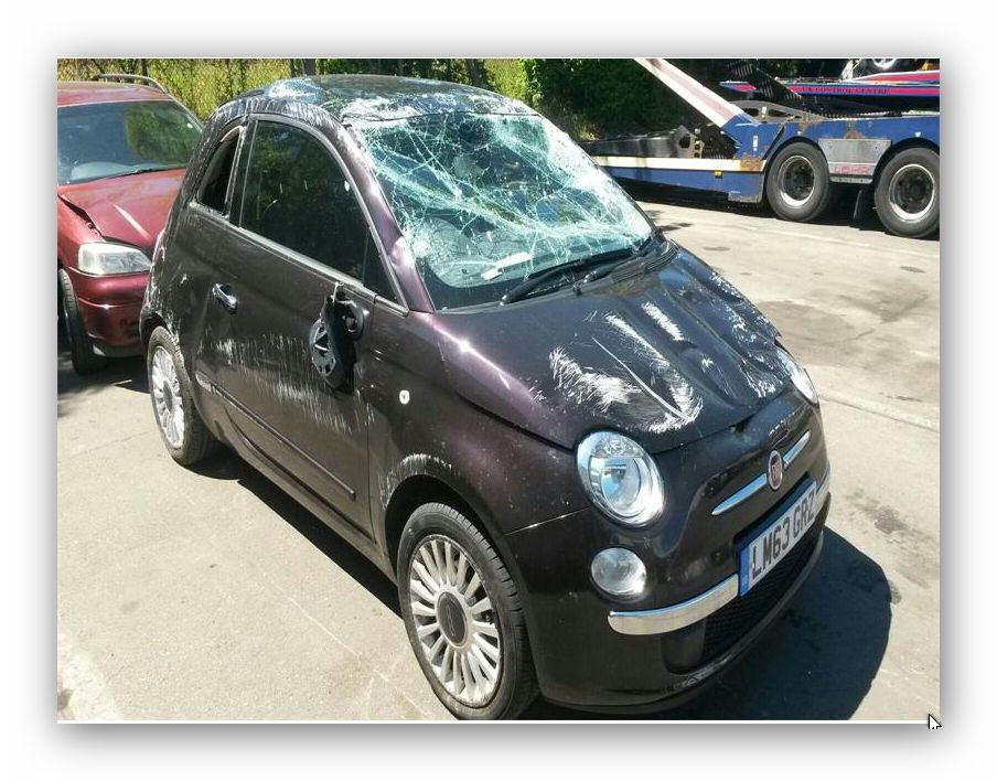 Fiat ongevalswagen wemarcars